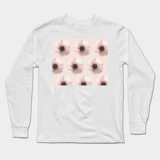 Blush poppies - pink Long Sleeve T-Shirt